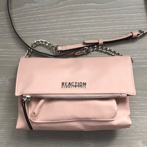 REACTION by Kenneth Cole Crossbody bag - Rose & Silver
